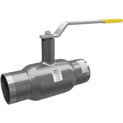 Кран шаровой стандартнопроходной LD КШ.Ц.П.065.025.Н/П.02 Ду65 Ру25 приварной стальной с рукояткой