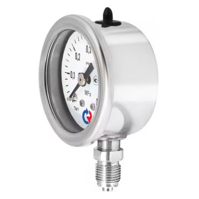 Манометр виброустойчивый радиальный Росма ТМ (серия 21) G1/8 ДК40мм, класс точности 2.5, под ГЗ, коррозионностойкий
