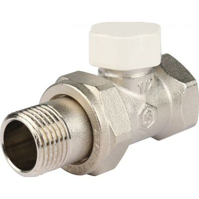 Кран для радиатора запорный прямой 1/2" Stout SVL-1176-000015