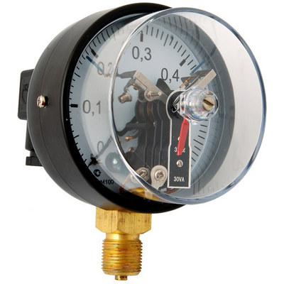 Манометр радиальный ЮМАС ЭКМ160Эк исп.5 (0-25 МПа) М20х1.5 ДК150мм, класс точности 1.5, электроконтактный с магнитомеханическими контактами, 8400380712