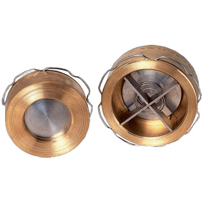 Обратный клапан пружинный Гранлок CVS16.05.150.16 Ду150 Ру16 Tmax=250°C межфланцевый бронзовый