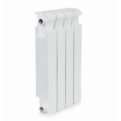 Радиатор отопления Rifar Monolit 500 4 секции биметаллический монолитный боковое подключение rm50004