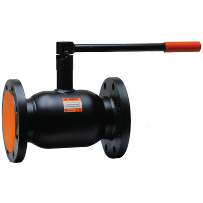 Кран шаровой стандартнопроходной Бивал КШТ.12.080.25 Ф/Ф Ду80 Ру25 стальной фланцевый с рукояткой