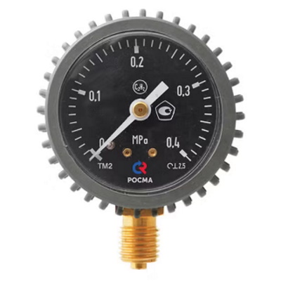 Защитный кожух Росма КЗ-С для манометра ТМ ацетилен (C2H2), серый