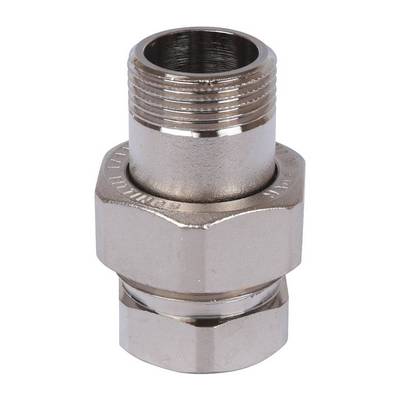 Американка латунная внутренняя/НАРУЖНАЯ никелированная Stout