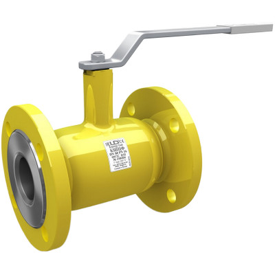 Кран шаровой стандартнопроходной LD КШ.Ц.Ф.GAS.100/080.016.Н/П.02 Ду100 Ру16 фланцевый стальной с рукояткой