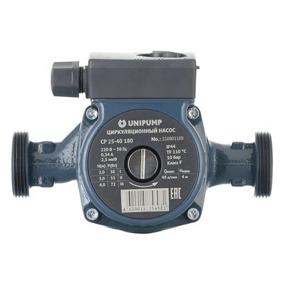 Насос циркуляционный для отопления Unipump СP 25-40/130 87394