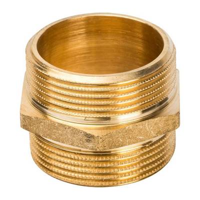Ниппель латунный наружная резьба Stout