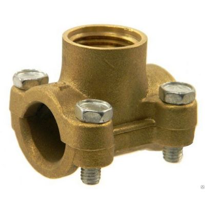 Водоотвод (врезка) латунная внутренняя резьба Tim