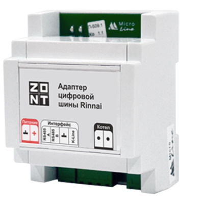 Адаптер ZONT Rinnai на DIN-рейку ML00006140 «Большой Мастер»
