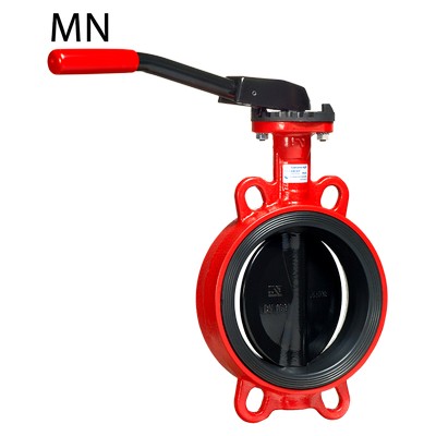 Затвор дисковый поворотный ADL Гранвэл ЗПНС м/ф Ду65 Ру16 чугунный с рукояткой, FL(w)-3-065-MN-N