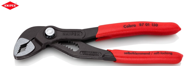 Клещи сантехнические переставные Cobra 150 мм Knipex KN-8701150