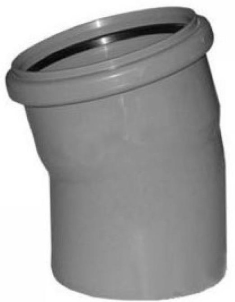 Отвод для внутренней канализации Ø32/30° серый HT Ostendorf 110110