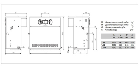 Котёл газовый Baxi Slim HPS 1.99 A7114601