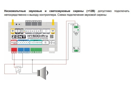 Контроллер универсальный отопительный ZONT H1500+ PRO ML00005968