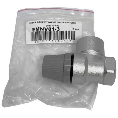 Предохранительный клапан 3 бар для котлов Vaillant (190721), EMNV01-3
