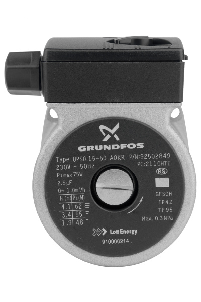 Двигатель циркуляционного насоса Grundfos UPS 15-50 (против часовой стрелки) (39818450.DV, 19928656.DV, 41367-1, 5661200DV)