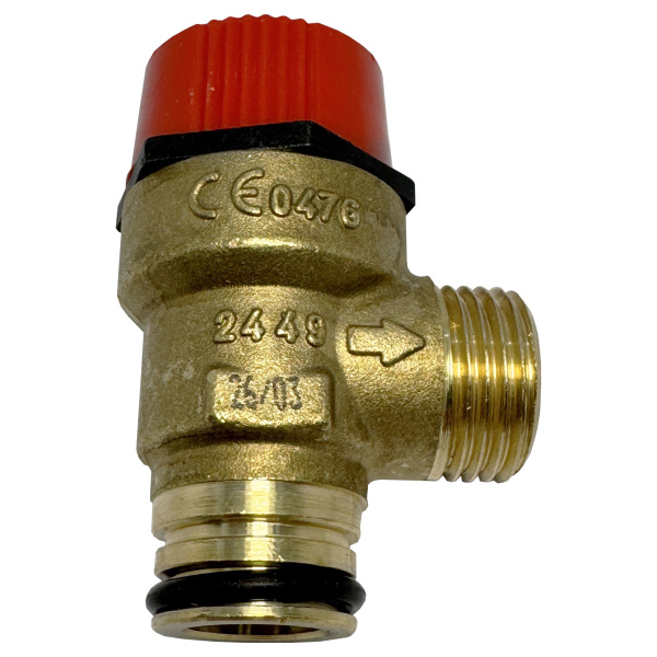 Предохранительный клапан 3 бар для котлов Baxi латунь (710071200), NV4008