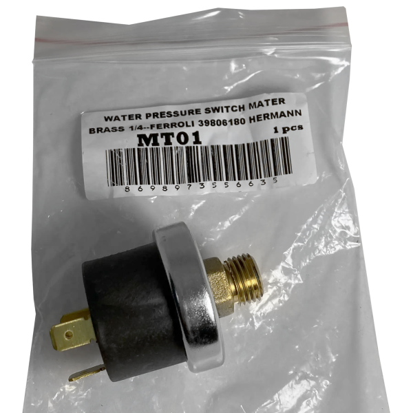 Реле давления воды XP600 для Hermann (49003163) Ferroli Domicompact, Domina, Pegasus (39806180) H049 EU