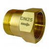 Обратный клапан шаровой внутренняя/НАРУЖНАЯ резьба, латунь, Апогей