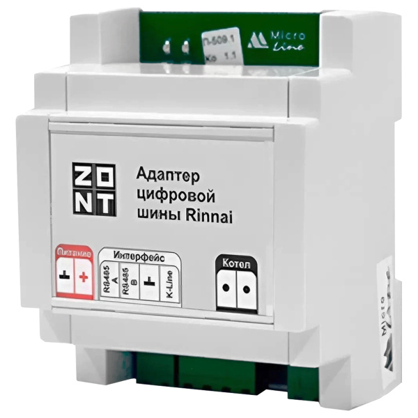 Адаптер ZONT универсальный цифровых шин на DIN рейку V.01 (V.02) ML00005505 «Большой Мастер»