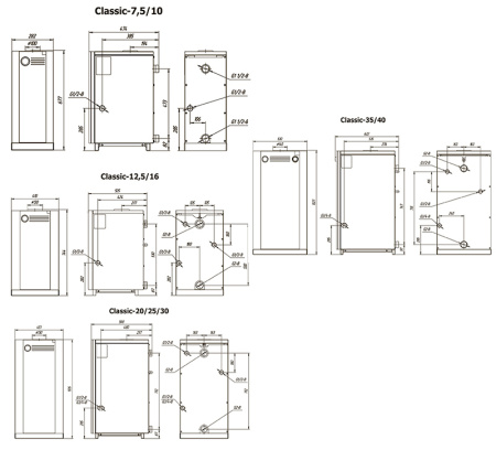 Котёл газовый Лемакс Classic-40 147657