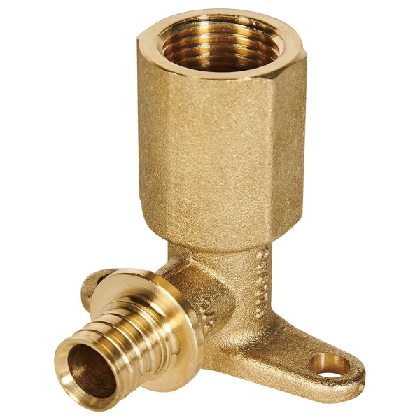 Водорозетка удлинённая для труб из сшитого полиэтилена Rommer латунь