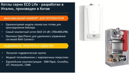 Котёл газовый Baxi Eco Life 1.24F 7814105