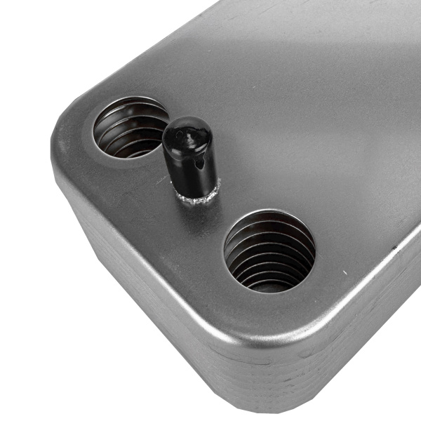 Теплообменник вторичный 16 пластин для котлов Ariston (65104333), BAXI Eco Classic, Eco Nova (63041310091P, 6304131043, 17B1901630), PHE01-A-16P-160