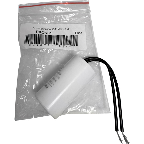 Конденсатор пусковой 2,5 мкФ для насосов Wilo, Grundfos EU