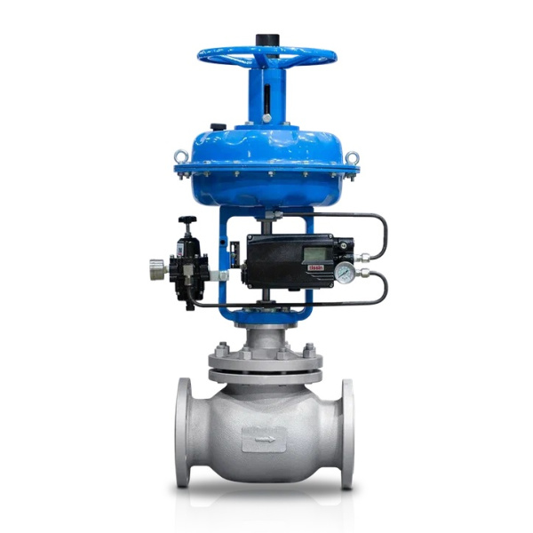 Клапан запорно-регулирующий КПСР серия 220 1.21-15-4-2.9103-СТ-4-1-150-У Ду15 Ру40 с пневмоприводом МА-С-350-25-3-У1