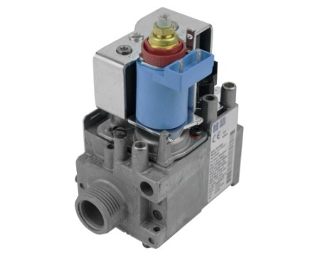Клапан газовый SIT 845 Sigma (синяя модуляционная катушка) (0.845.070, 0.845.058, R10021021, R20007784, 65100516, 5658830, BI1233101, 0020023213, 0020200)