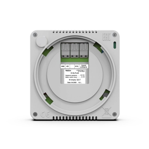 Терморегулятор Tech (Тех) R-10S PLUS (чёрный) «Большой Мастер»