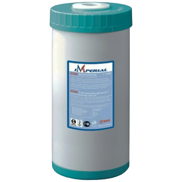 Картридж для фильтра воды Big Blue (BB) 20" умягчающий с ионообменной смолой Imperial 30-074