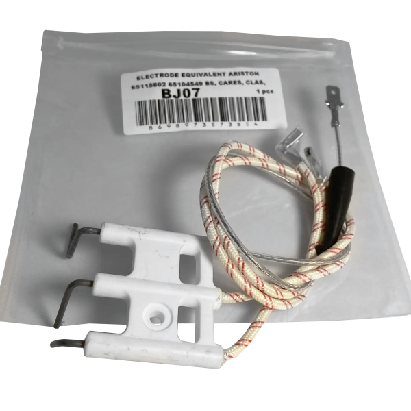 Блок электродов розжига и контроля пламени для Ariston, Chaffoteaux (65115802, 65104549) EU