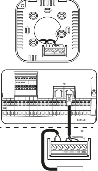 Терморегулятор со связью RS Tech (Тех) RI-1 «Большой Мастер»