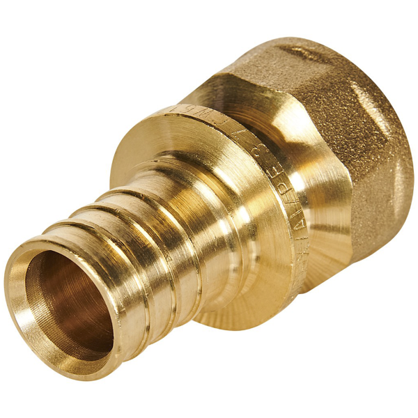 Переходник с накидной гайкой для труб из сшитого полиэтилена  Rommer латунь