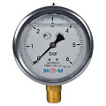 Манометры Экомера гидрозаполненные МД93-100мм