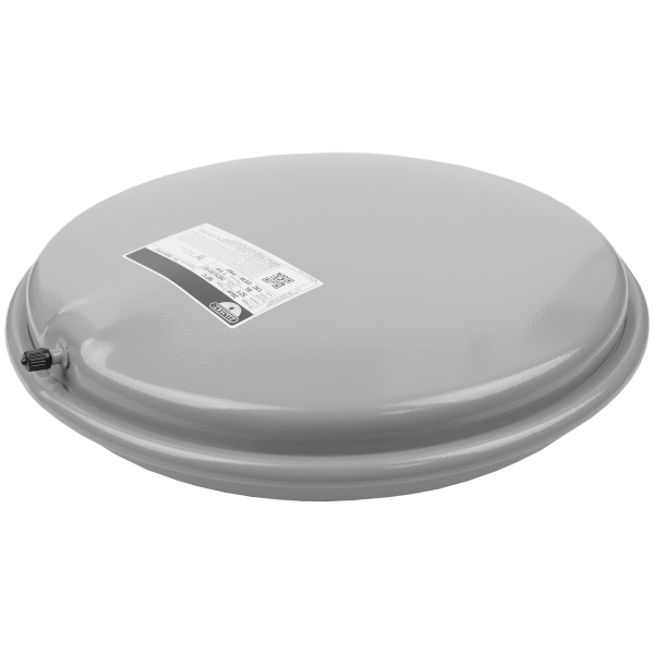 Расширительный бак 8 л для котлов Bosch 6000, Buderus U072, Ariston, круглый серый (87186425520, 8718642552, 998616), ZLM03