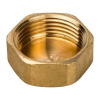 Заглушка латунная внутренняя резьба Stout
