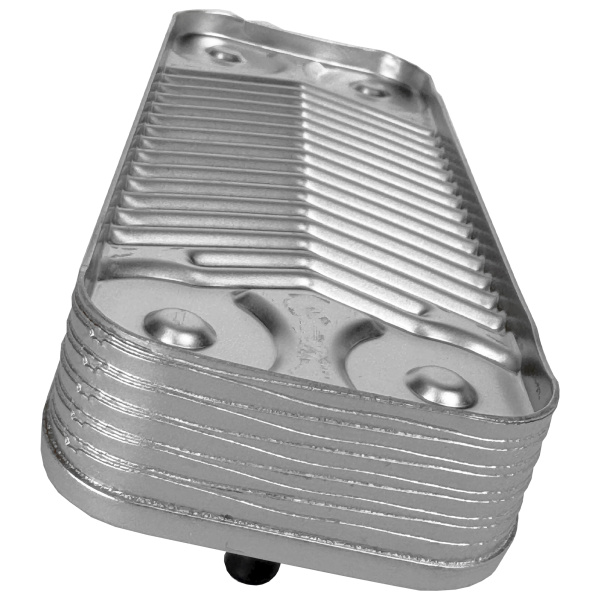 Теплообменник вторичный 12 пластин для котлов Ariston (65104333), Viessmann Vitopend 100-W, Vitodens 100-W (7828745), PHE01-B-12P-154