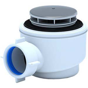 Сифон для душевого поддона D=50 мм 11/2"х40 пластик АНИ пласт E410C — фото