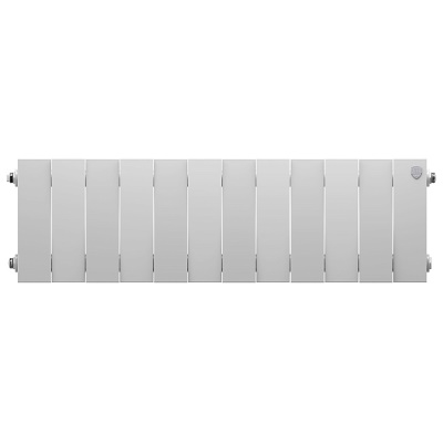 Радиаторы Royal Thermo PianoForte 200 Bianco Traffico биметаллические, белые боковое подключение — фото