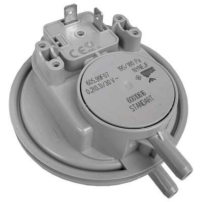 Реле давления воздуха (прессостат) Huba Control 195/180 Pa для котлов Viessmann Vitopend A1JB (7856835), HC055 — фото