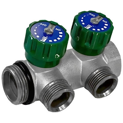 Коллектор Elsen 1"х3/4" ЕК на 2 вых.