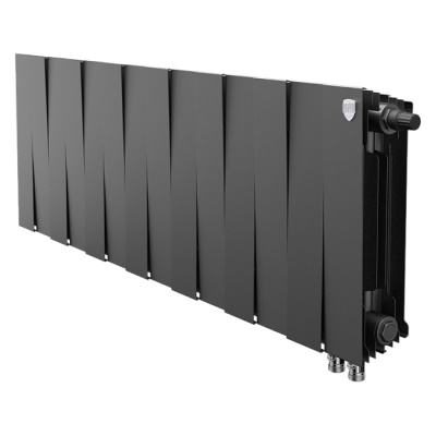 Радиатор Royal Thermo PianoForte 300 Noir Sable VDR, 14 секций — фото