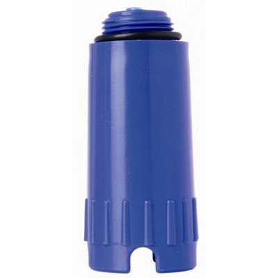 Заглушка полипропиленовая длинная НР 1/2" СИНЯЯ Capricorn 92120-050-00-01-05 — фото
