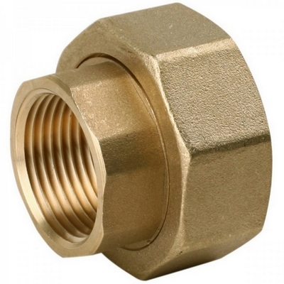 Американка латунная НАКИДНАЯ ГАЙКА резьба ВВ 11/2"х1" Tim HSF064 — фото