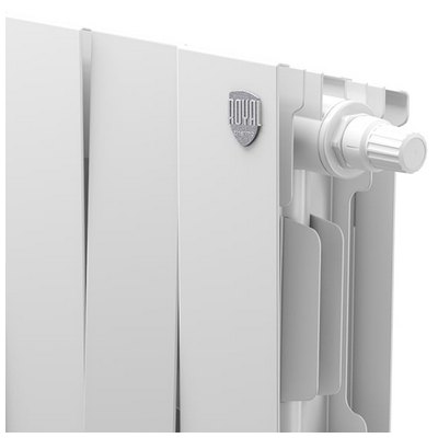 Радиаторы Royal Thermo PianoForte 200 Bianco Traffico VDR биметаллические, белые нижнее правое подключение — фото
