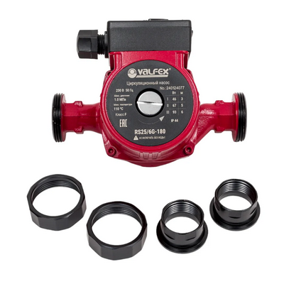 Насос циркуляционный для отопления Valfex VCP 25-60G 180 мм RS25/6G-180 — фото